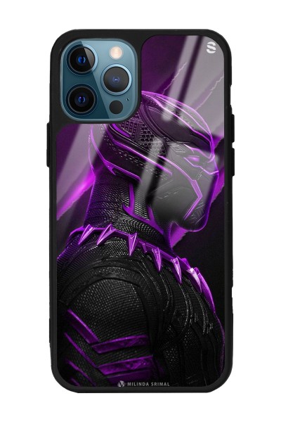 iPhone 13 Pro Max Black Panter Tasarımlı Glossy Telefon Kılıfı