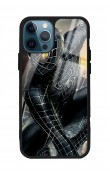 iPhone 13 Pro Max Dark Spider Tasarımlı Glossy Telefon Kılıfı