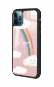 iPhone 13 Pro Max Happy Cloude Tasarımlı Glossy Telefon Kılıfı