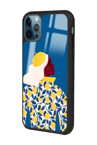 iPhone 13 Pro Max Lemon Woman Tasarımlı Glossy Telefon Kılıfı