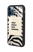 iPhone 13 Pro Zebra Motto Tasarımlı Glossy Telefon Kılıfı