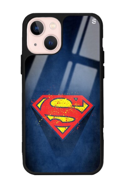 iPhone 13 Superman Tasarımlı Glossy Telefon Kılıfı