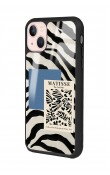 iPhone 13 Zebra Matısse Tasarımlı Glossy Telefon Kılıfı