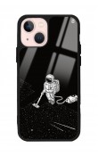 iPhone 14 Astronot Tatiana Tasarımlı Glossy Telefon Kılıfı
