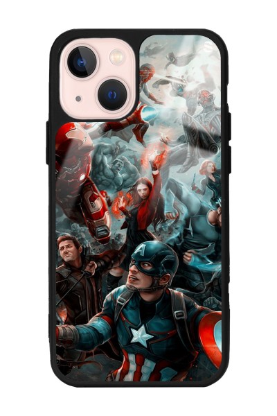 iPhone 14 Avengers Ultron Tasarımlı Glossy Telefon Kılıfı