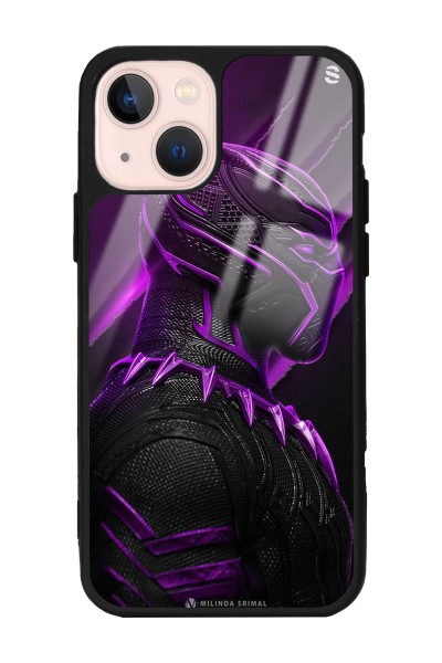 iPhone 14 Black Panter Tasarımlı Glossy Telefon Kılıfı