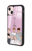 iPhone 14 BTS K-Pop Tasarımlı Glossy Telefon Kılıfı