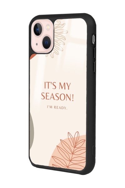 iPhone 14 My Season Tasarımlı Glossy Telefon Kılıfı