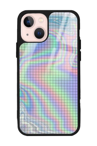 iPhone 14 Neon Dama Tasarımlı Glossy Telefon Kılıfı