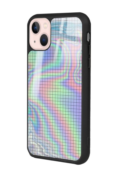iPhone 14 Neon Dama Tasarımlı Glossy Telefon Kılıfı