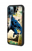 iPhone 14 Pro Black Panther Kara Panter Tasarımlı Glossy Telefon Kılıfı