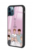 iPhone 14 Pro BTS K-Pop Tasarımlı Glossy Telefon Kılıfı