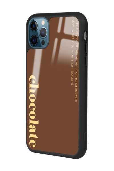 iPhone 14 Pro Choclate Tasarımlı Glossy Telefon Kılıfı