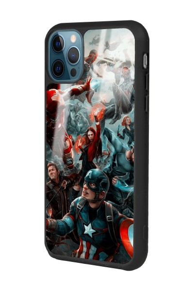 iPhone 14 Pro Max Avengers Ultron Tasarımlı Glossy Telefon Kılıfı