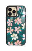 iPhone 14 Pro Max Leaf Flovers Tasarımlı Glossy Telefon Kılıfı