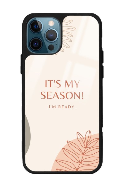 iPhone 14 Pro Max My Season Tasarımlı Glossy Telefon Kılıfı