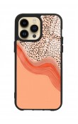 iPhone 14 Pro Max Nude Benekli Tasarımlı Glossy Telefon Kılıfı