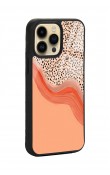iPhone 14 Pro Max Nude Benekli Tasarımlı Glossy Telefon Kılıfı