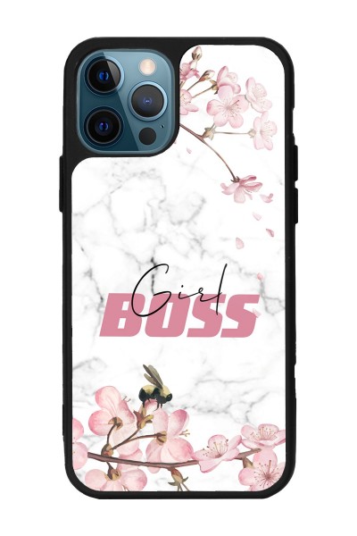 iPhone 14 Pro Sakura Girl Boss Tasarımlı Glossy Telefon Kılıfı