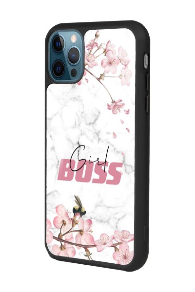 iPhone 14 Pro Sakura Girl Boss Tasarımlı Glossy Telefon Kılıfı