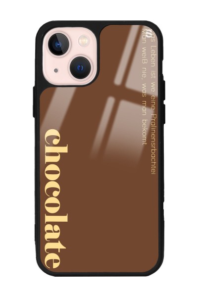iPhone 15 Choclate Tasarımlı Glossy Telefon Kılıfı