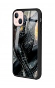 iPhone 15 Dark Spider Tasarımlı Glossy Telefon Kılıfı