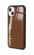 iPhone 15 Plus Choclate Tasarımlı Glossy Telefon Kılıfı