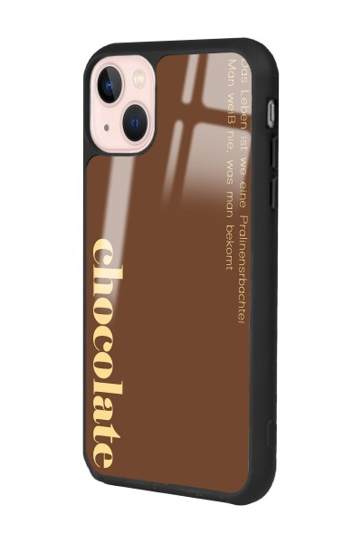 iPhone 15 Plus Choclate Tasarımlı Glossy Telefon Kılıfı
