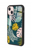 iPhone 15 Plus Color Leaf Tasarımlı Glossy Telefon Kılıfı
