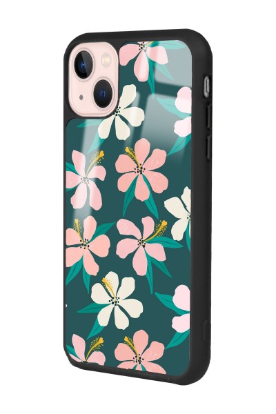 iPhone 15 Plus Leaf Flovers Tasarımlı Glossy Telefon Kılıfı