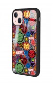 iPhone 15 Plus Marvel Face Tasarımlı Glossy Telefon Kılıfı