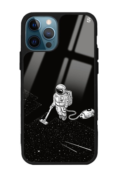 iPhone 15 Pro Astronot Tatiana Tasarımlı Glossy Telefon Kılıfı