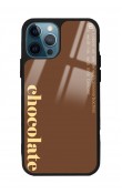 iPhone 15 Pro Choclate Tasarımlı Glossy Telefon Kılıfı