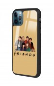 iPhone 15 Pro Friends Tasarımlı Glossy Telefon Kılıfı