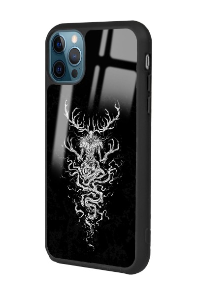 iPhone 15 Pro Witcher 3 Deer Tasarımlı Glossy Telefon Kılıfı