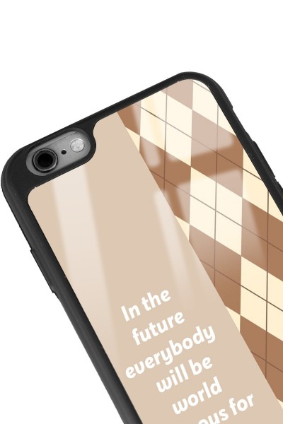 iPhone 6 - 6s Andy Ekose Tasarımlı Glossy Telefon Kılıfı