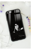 iPhone 6 - 6s Astronot Tatiana Tasarımlı Glossy Telefon Kılıfı