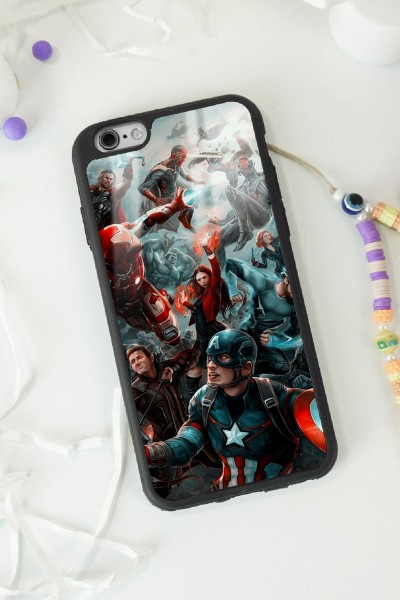iPhone 6 - 6s Avengers Ultron Tasarımlı Glossy Telefon Kılıfı