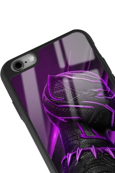 iPhone 6 - 6s Black Panter Tasarımlı Glossy Telefon Kılıfı