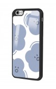 iPhone 6 - 6s Cloud Face Tasarımlı Glossy Telefon Kılıfı