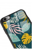 iPhone 6 - 6s Color Leaf Tasarımlı Glossy Telefon Kılıfı