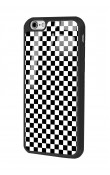 iPhone 6 - 6s Damalı Tasarımlı Glossy Telefon Kılıfı