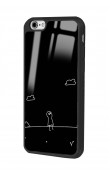 iPhone 6 - 6s Doodle Casper Tasarımlı Glossy Telefon Kılıfı