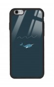 iPhone 6 - 6s Doodle Fish Tasarımlı Glossy Telefon Kılıfı