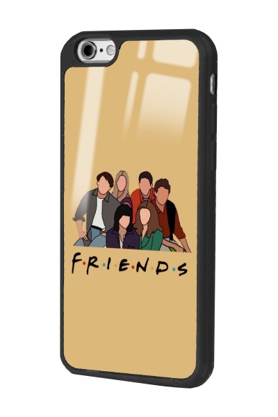 iPhone 6 - 6s Friends Tasarımlı Glossy Telefon Kılıfı