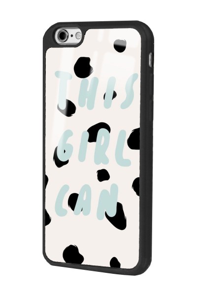 iPhone 6 - 6s Girl Can Tasarımlı Glossy Telefon Kılıfı
