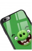iPhone 6 - 6s Green Angry Birds Tasarımlı Glossy Telefon Kılıfı