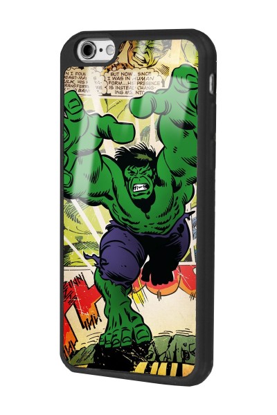 iPhone 6 - 6s Hulk Tasarımlı Glossy Telefon Kılıfı