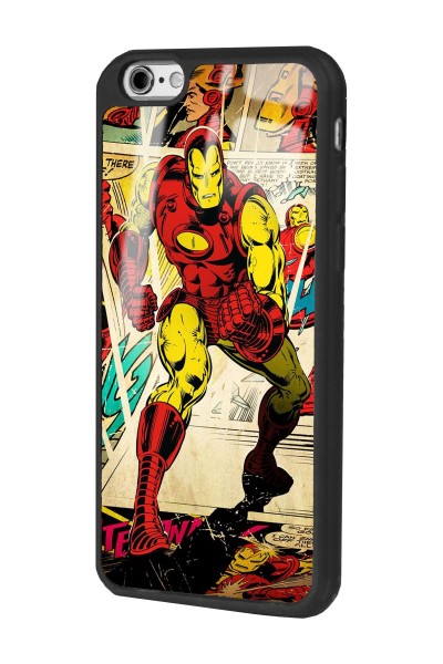 iPhone 6 - 6s Iron Man Demir Adam Tasarımlı Glossy Telefon Kılıfı