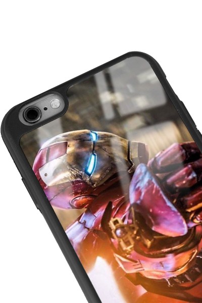 iPhone 6 - 6s Iron Man Tasarımlı Glossy Telefon Kılıfı